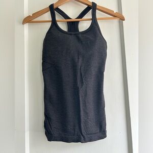 Lululemon Ribbed Racerback Tank Top - Black